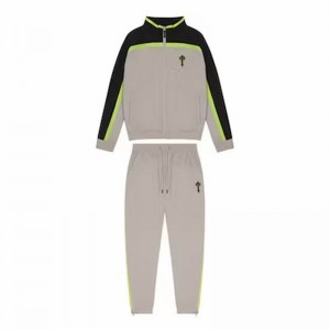 Beige Trapstar Irongate T Shell Men's Tracksuits Canada | VEBCI-8391