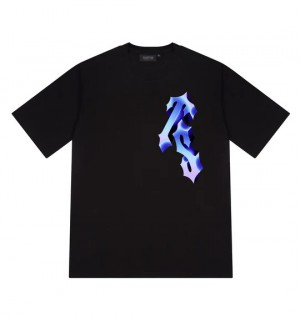 Black Trapstar 3d TS Men's T-shirts Canada | ZIUOV-7315