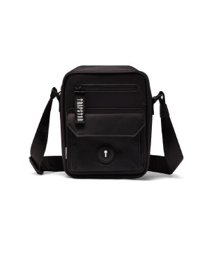 Black Trapstar Decoded Messenger Men's Bags Canada | LIMGW-6298