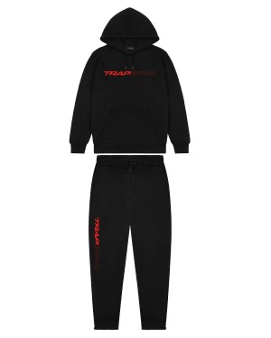 Black Trapstar Full Speed Men's Tracksuits Canada | VSNUR-1206
