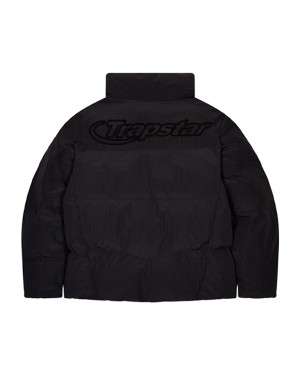 Black Trapstar Hyperdrive Ripstop Men's Puffer Jackets Canada | RGWIJ-7421
