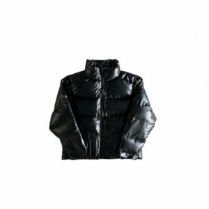 Black Trapstar Irongate Embossed Men's Puffer Jackets Canada | VURTC-5780
