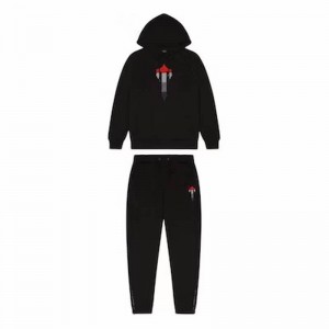 Black Trapstar Irongate T Chenille Men's Tracksuits Canada | NVLGC-5218