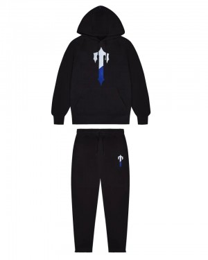 Black Trapstar Irongate T Chenille Men's Tracksuits Canada | FRZXY-3074