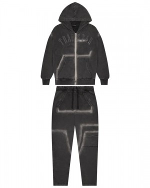 Black Trapstar Irongatw Rivet 2.0 Men's Tracksuits Canada | EAMHU-0723