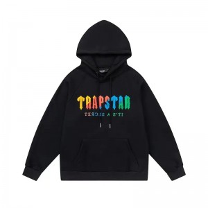 Black Trapstar It’s A Secret Men's Hoodies Canada | DPRHB-2784