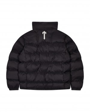Black Trapstar It’s A Secret Men's Puffer Jackets Canada | PJXQW-2685