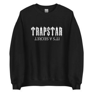 Black Trapstar It’s A Secret Men's Sweatshirts Canada | XCMHU-8417