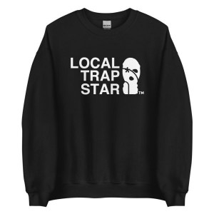 Black Trapstar Local Men's Sweatshirts Canada | WLCPH-8149