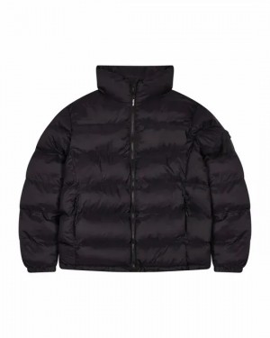 Black Trapstar Men's Puffer Jackets Canada | ZUJVQ-7206