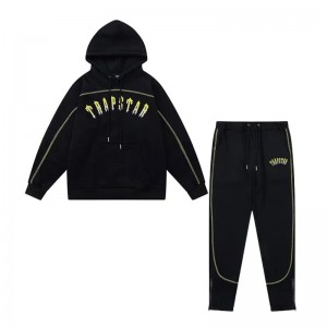 Black Trapstar Men's Tracksuits Canada | TUKFB-9286