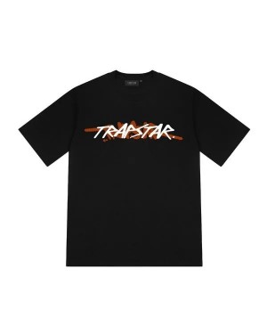 Black Trapstar TRAPSTAR 2.0 Men's T-shirts Canada | CMQTW-9023