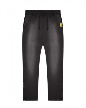 Black Trapstar X Cough Syrup Graphic Men's Sweatpants Canada | UAPQL-5489