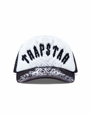 Black Trapstar x Ed Hardy Irongate Arch Women's Caps Canada | NMEVI-7841