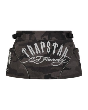 Black / Camo Trapstar x Ed Hardy Women's Skirts Canada | YUBAM-0382