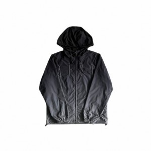 Black / Gradient Trapstar Outline Arch Men's Windbreaker Canada | XFVCO-1365