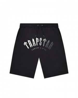 Black / Grey Trapstar Irongate Arch Gel Men's Shorts Canada | PEZHV-3064
