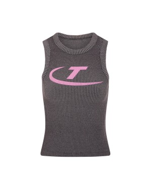 Black / Pink Trapstar Hyperdrive Two Tone Women's Vests Canada | COSDK-6723