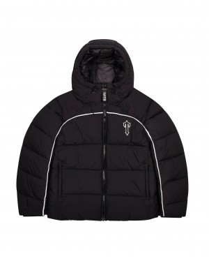 Black / White Trapstar PRE ORDER Irongate Arch Men's Puffer Jackets Canada | SWPQV-0182