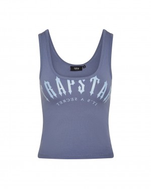 Blue Trapstar Irongate Arch Women's Vests Canada | TWBRC-3678