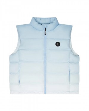 Blue Trapstar Irongate Men's Gilet Canada | VWMTJ-1876
