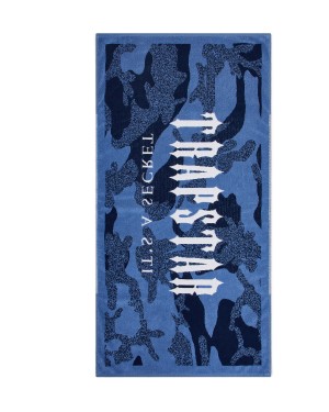 Blue / Camo Trapstar Irongate Beach Men's Towels Canada | YUSAZ-3127
