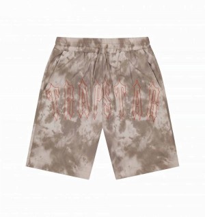 Brown Trapstar London Pigment Irongate Men's Shorts Canada | FLOZH-3079