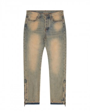 Brown Trapstar X Adwoa Men's Jeans Canada | XKFTR-4593