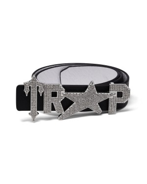 Clear Crystals Trapstar Y2K Reversible with Buckle Women's Belt Canada | UOLCB-8461