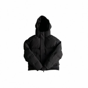Dark Trapstar Decoded 2022 Hooded Men's Puffer Jackets Canada | XPZNI-3645