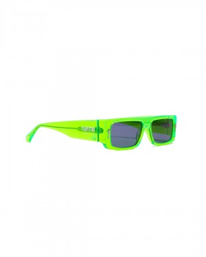 Green Trapstar Decoded Acetate Women's Sunglasses Canada | IHKCM-8349