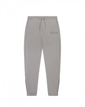 Grey Trapstar Chenille Decoded Men's Sweatpants Canada | LBSFN-4238
