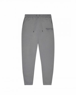 Grey Trapstar Chenille Decoded Men's Sweatpants Canada | QTVMC-2418