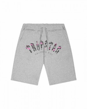 Grey Trapstar Irongate Arch Camo Men's Shorts Canada | XVCOT-0384