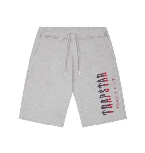 Grey Trapstar London Oversized Decoded Men's Shorts Canada | ORZHD-4127