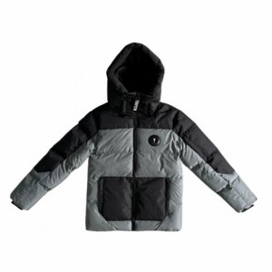 Grey / Black Trapstar Decoded Men's Puffer Jackets Canada | ZCYIR-4985