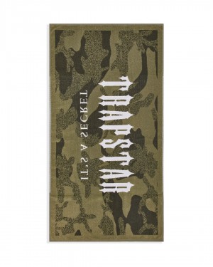 Khaki / Camo Trapstar Irongate Beach Women's Towels Canada | BOETG-0763