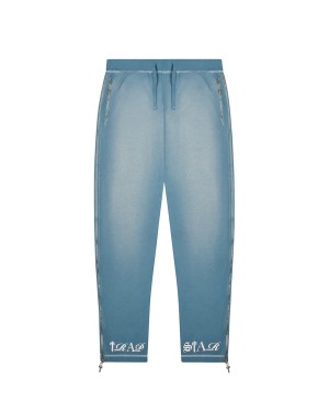 Light Denim Wash Trapstar Script Men's Jeans Canada | PKXEW-8721