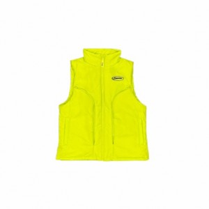 Light Green / Black Trapstar Hyperdrive Men's Gilet Canada | QFDZK-1954