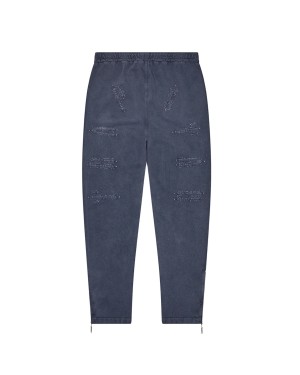 Navy Trapstar Patchwork Irongate Men's Sweatpants Canada | OLFYM-4601