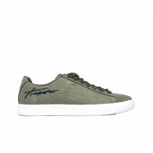 Olive Trapstar Men's Shoes Canada | KCLHQ-4930