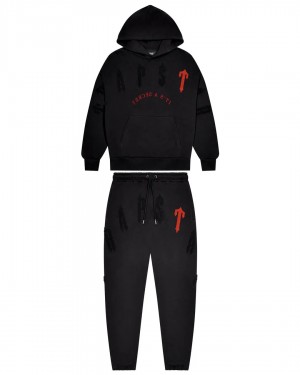 Red Trapstar Irongate Arch Chenille 2.0 Men's Tracksuits Canada | ANOWG-0784