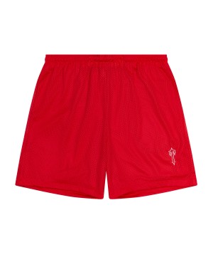 Red Trapstar Irongate T Basketball Men's Shorts Canada | SFKQP-7193
