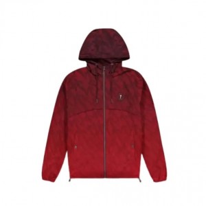Red Trapstar Irongate T Men's Windbreaker Canada | SFUBI-1740
