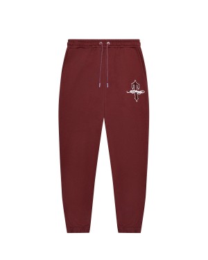 Red Trapstar x Ed Hardy Men's Sweatpants Canada | PWUZN-3485