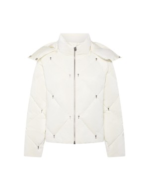 White Trapstar Chesterfield Irongate T Women's Puffer Jackets Canada | HXAKY-4165
