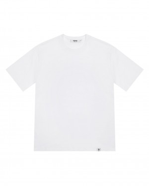 White Trapstar Foundation Base Layer Men's T-shirts Canada | QNJAZ-7495